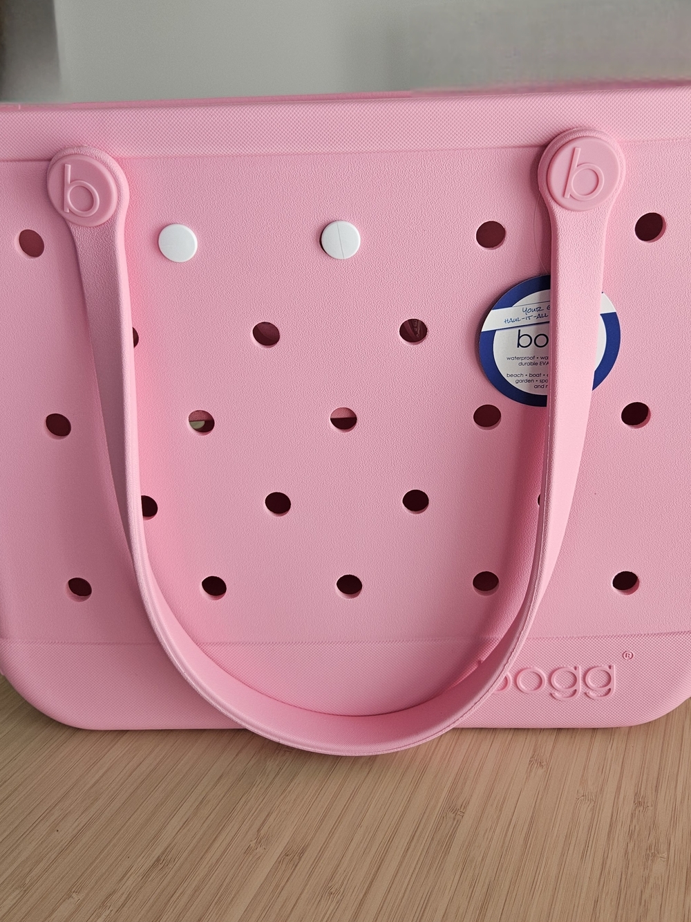 Pink Bogg Tote Bag